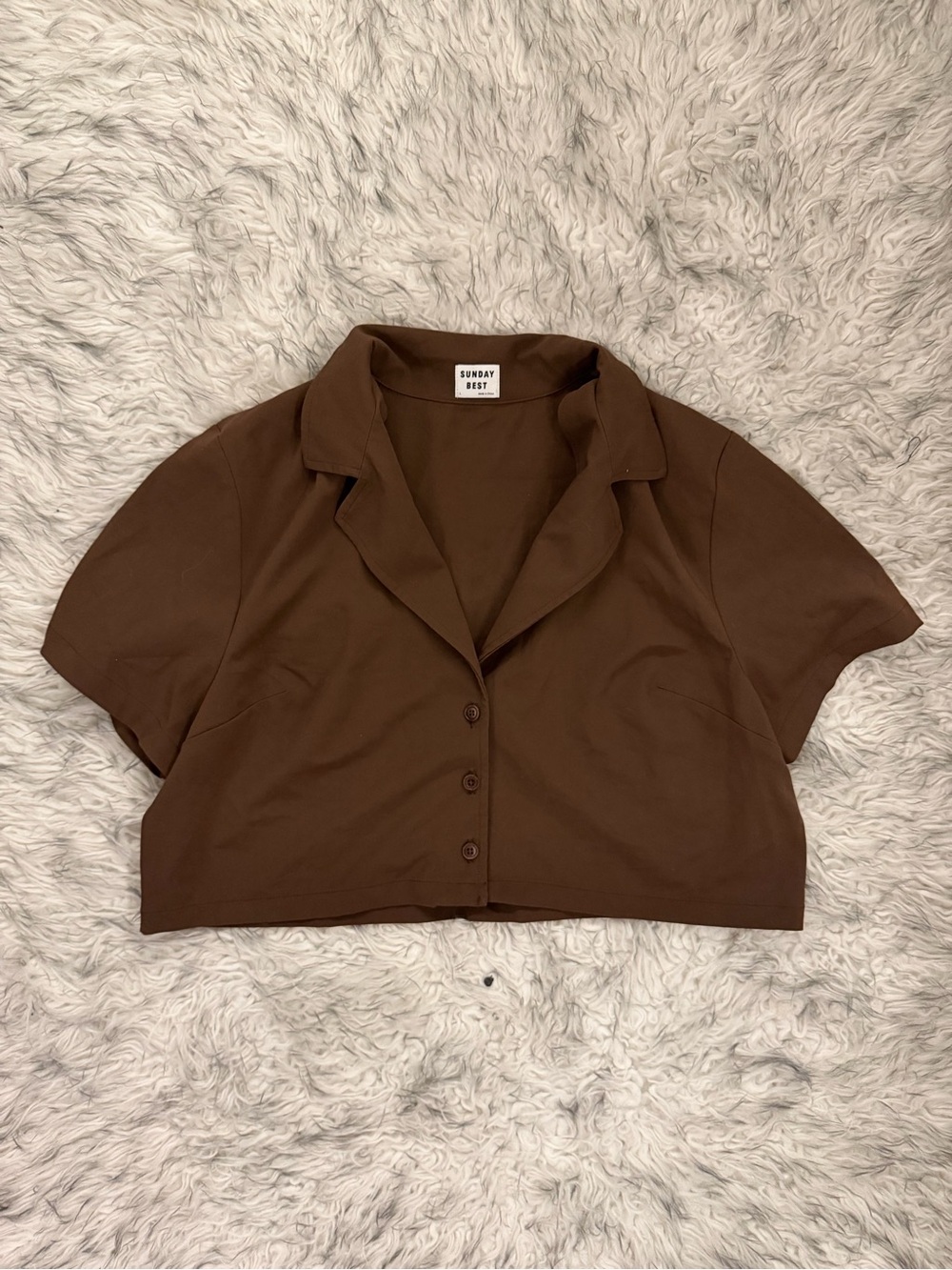 Sunday Best ‘Tuesday’ Shirt - Epicurean Brown